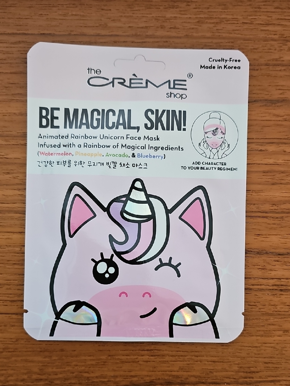 The Crème Shop Be Magical, Skin! One Face Mask